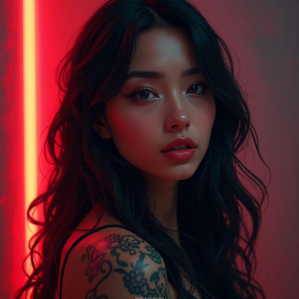 Polished portrait with natural lighting