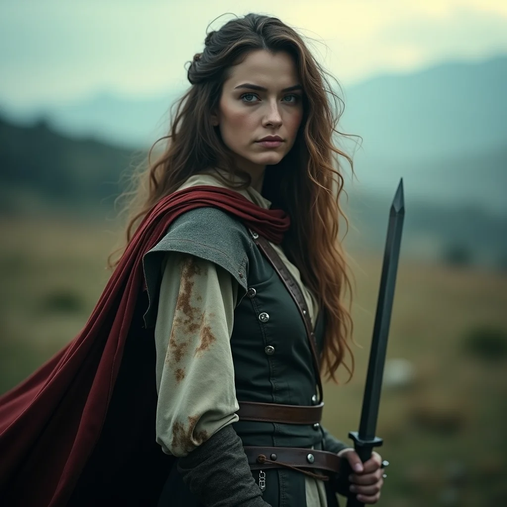 Fantasy ranger portrait